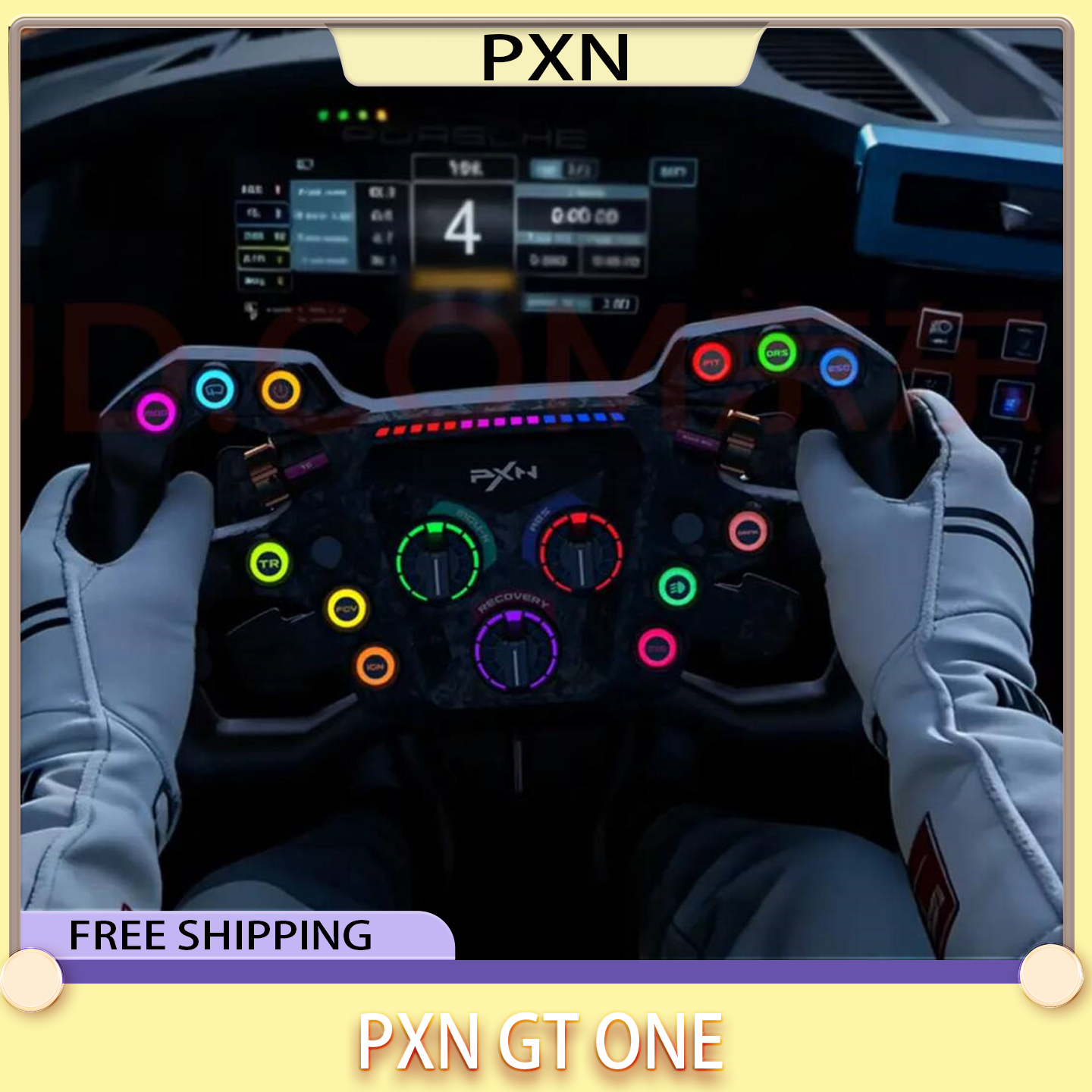 PXN GT One Racing ステアリング ホイール ゲーム ダイレクト ドライブ シミュレーター VD4 VD6 VD10 ディスク セット アクセサリー F1 Racing GT ディスク GT ONE ディスク
