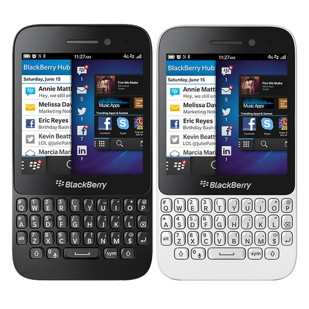 オリジナル Blackberry Q5 ロック解除 2 ギガバイト RAM 8 ギガバイト ROM 5MP カメラ GSM 4 グラム LTE 携帯電話 WIFI QWERTY キーボード
