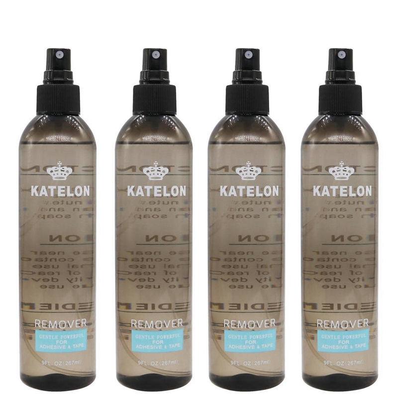 6 ボトル 9 オンス 267 ミリリットル Katelon リムーバー両面ヘアテープ接着剤レースかつら接着剤