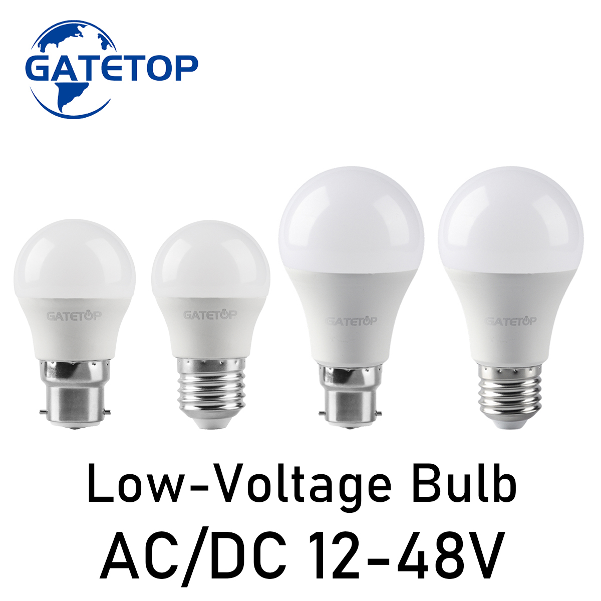 低電圧 LED 電球 AC/DC12V 24V 36V 48V E27 B22 10 ワットランプソーラー LED 電球 12 ボルト低電圧ランプ照明