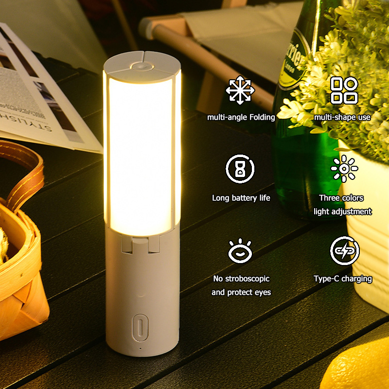 折りたたみ屋外キャンプポータブル充電式大容量照明学生寮吊りテント吊りライトランタン
