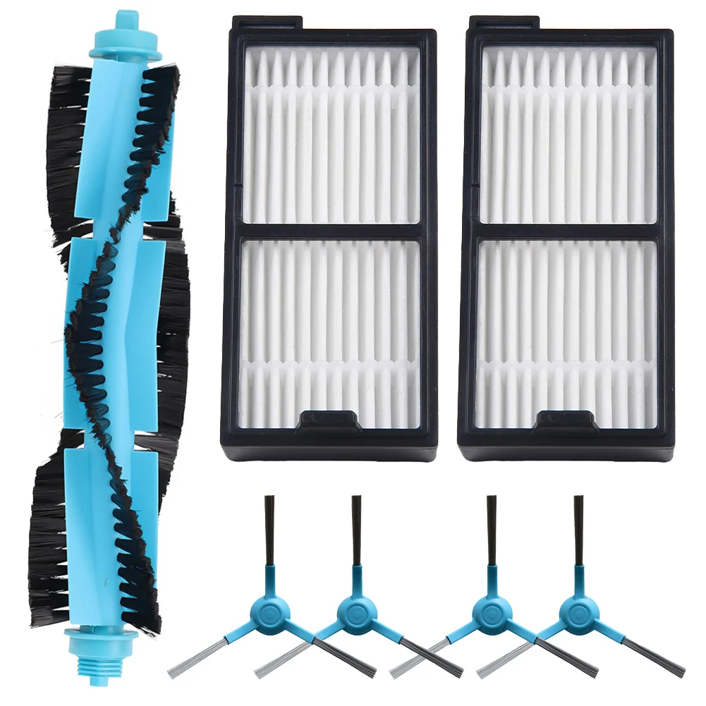 メインブラシサイドブラシフィルターキット Cecotec コンガ 5090 5490 5690 6090 6490 7090 ロボット掃除機アクセサリー