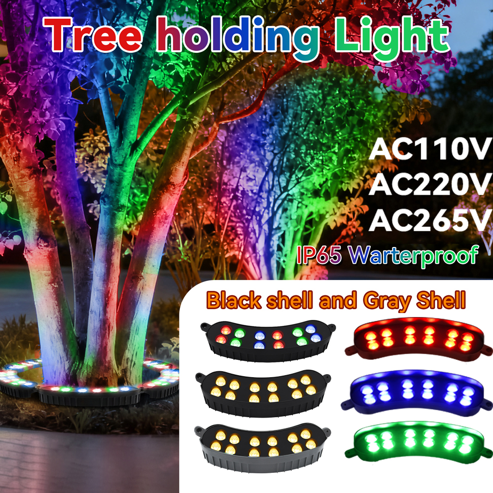 AC110V AC220V AC265V LED ツリーハギングランプウォームホワイトガーデンデコ屋外ランプ妖精防水地面庭ツリー照明