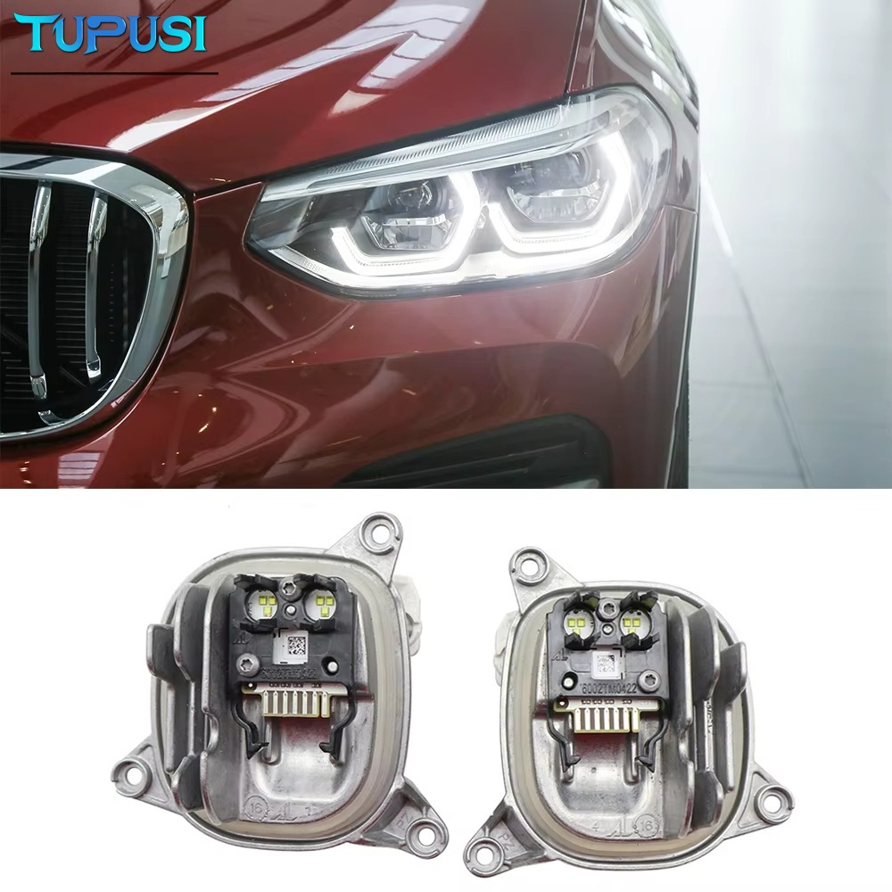 デイタイムランニングライト DRL モジュール 18-20 BMW X3 G01 X4 G02 LED ヘッドライト DRL 63117466107 Angel Eye 63117466108 7466107 ホワイト