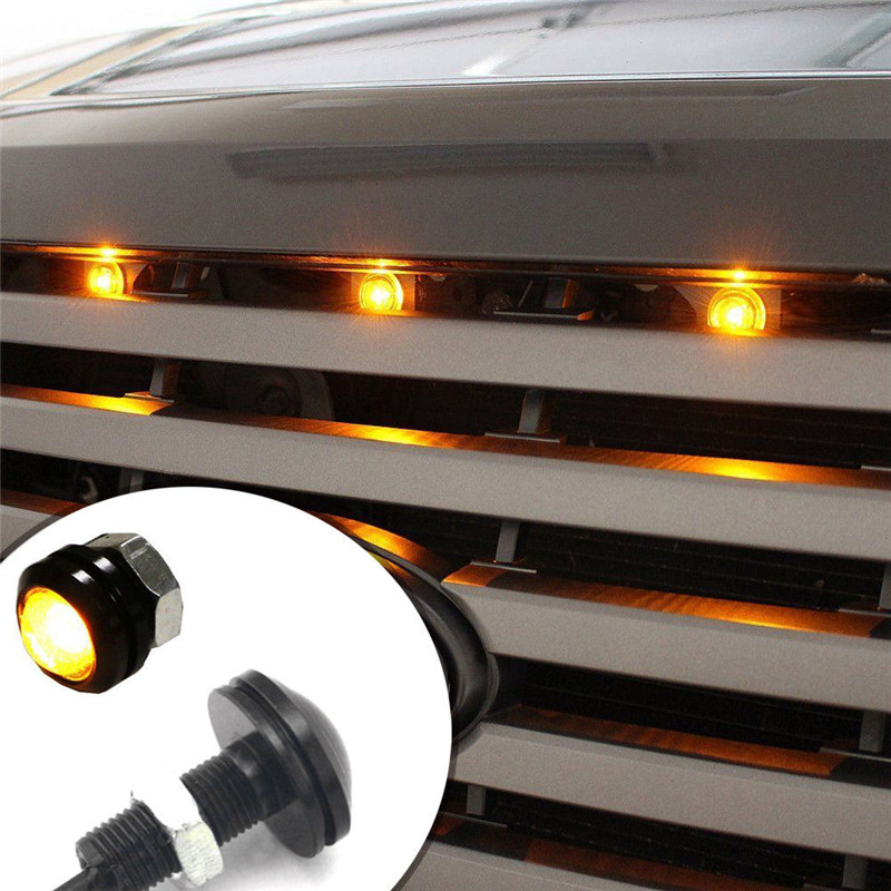 3 個/30 個車 LED アンバーグリル照明キットユニバーサルフィットトラック SUV フォード SVT ラプタースタイル用