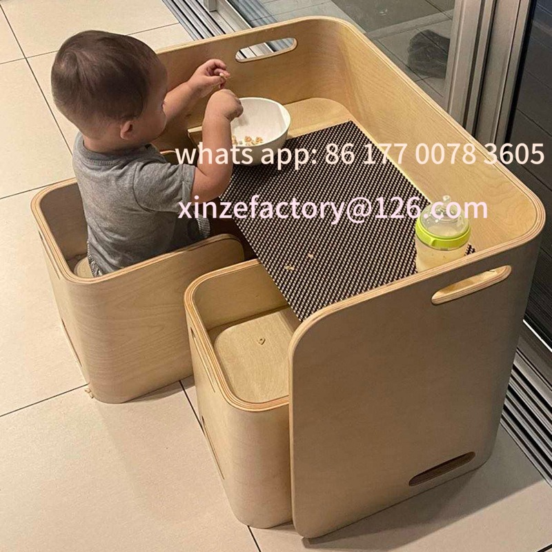 カスタマイズ可能な子供用ベビーテーブルと椅子のセット、学習テーブル、子供用デスク、シンプルなホームデスク