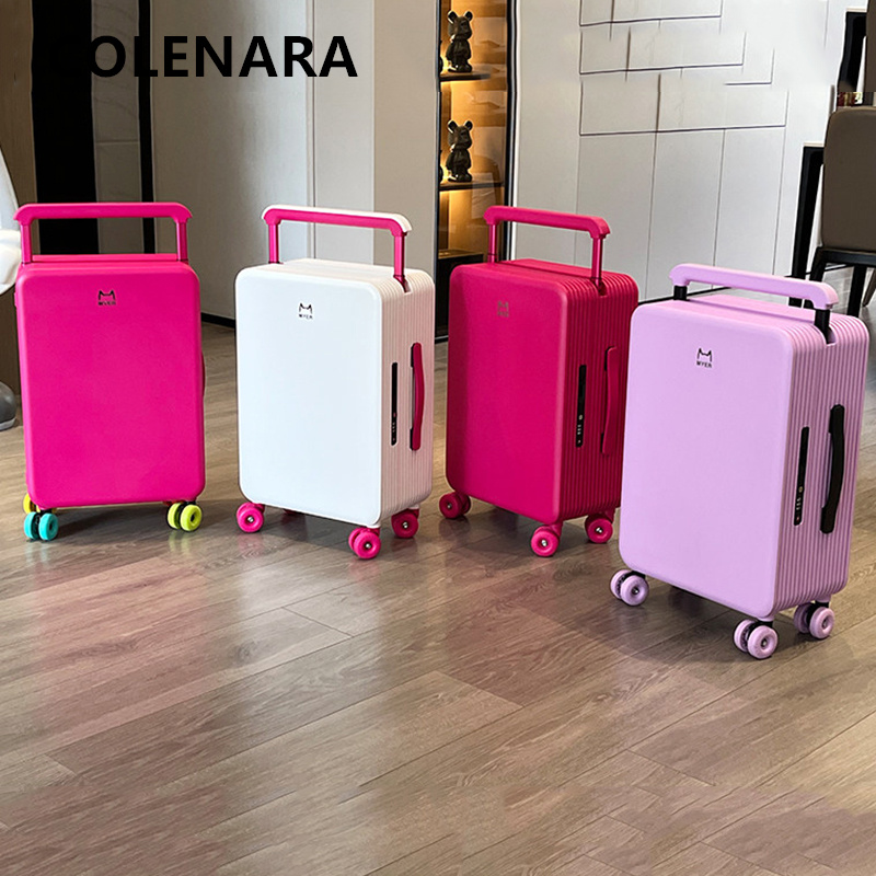 COLENARA 20 "24 インチ旅行バッグ学生パスワードボックス男性の荷物バッグキャビン搭乗ケース女性のトロリーケーススーツケース