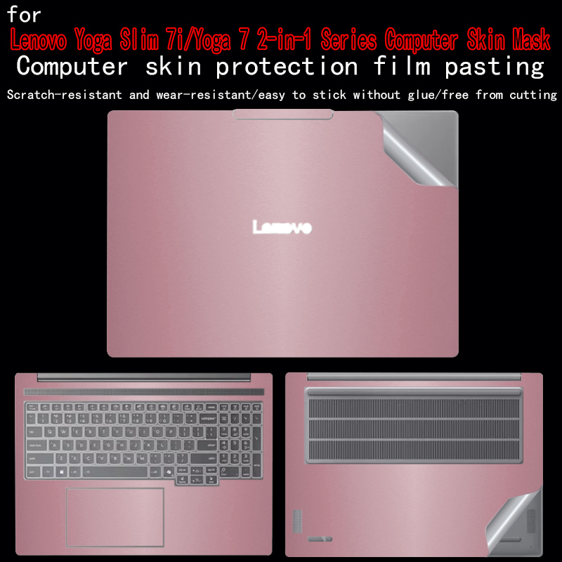 レノボヨガ 7i 2-in-1 世代 10/ヨガプロ 7i 世代 10 ラップトップスキンマスクスリム 7 シェルフィルムヨガ 9i 2-in-1 ビニール保護フィルム