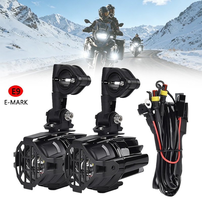 Bmw R1250GS ADV オートバイ LED フォグランプ F800GS R 1250 GS LC 補助フォグランプ Assemblie ヤマハ MT07 MT09 E9 マーク