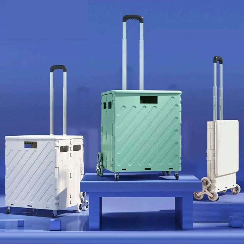 軽量起毛トロリー荷物トロリーエクスプレス折りたたみショッピングカート階段を登るホームハンドプル