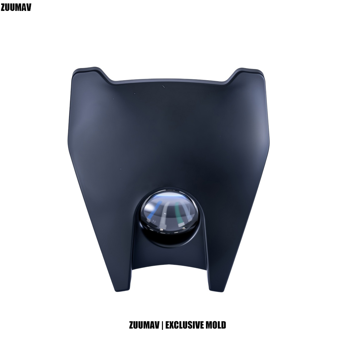 ZUUMAV カスタム成形 LED プロジェクターヘッドランプアセンブリ高輝度オフロードライトピットダートバイク互換 KAYO アポロ