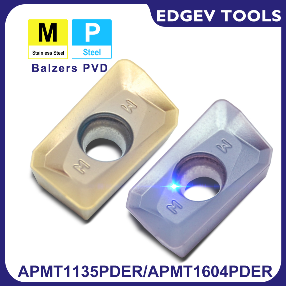 APMT1135 APMT1604 PDER - H2 M2 MM 超硬インサート APMT 1135 1604 フライスプレート鋼ステンレス鋼 BAP300 BAP400 カッターブレード