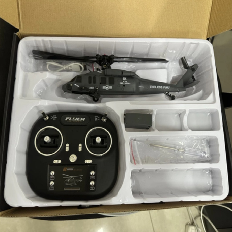 JJRC U9901 RC ヘリコプター 6CH ブラシレス倒立飛行スタントリモコンヘリコプター 6 軸ジャイロ飛行機付き男の子のギフト