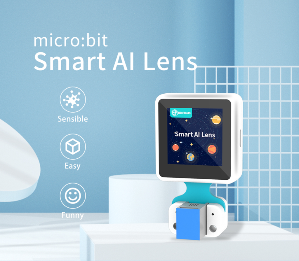 ELECFREAKS AI スマートレンズキット AI 人工知能カメラ学習 STEAM Maker 教育プログラミングロボット Micro:bit 用