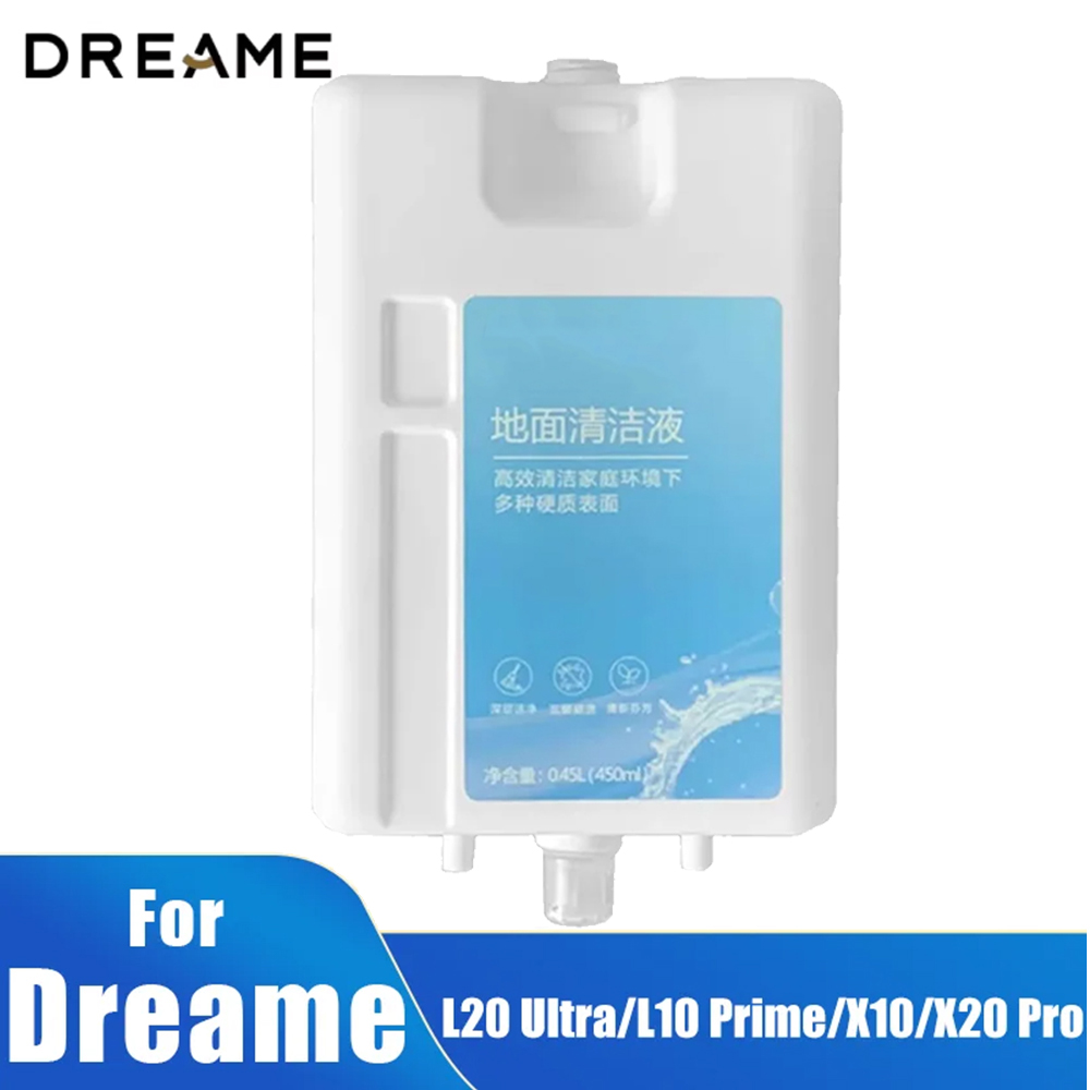 Dreame クリーニングリキッド L20 Ultra/L10 Prime/X10/X20 Pro Plus 掃除機、450ML 洗剤洗浄液の交換用