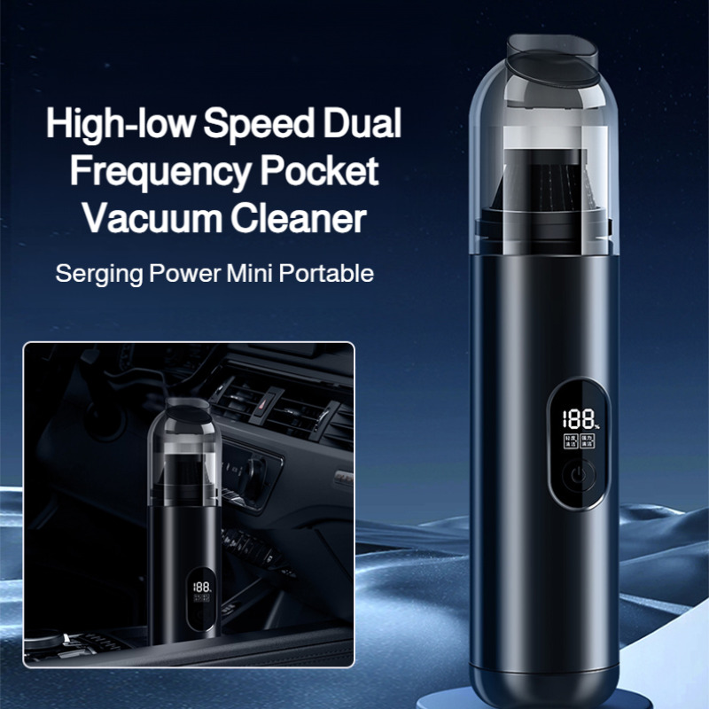 車用スマート 5in1 ポータブル スーパー ミニ ワイヤレス ハンドヘルド掃除機。 5in1 スマートポータブル車用掃除機