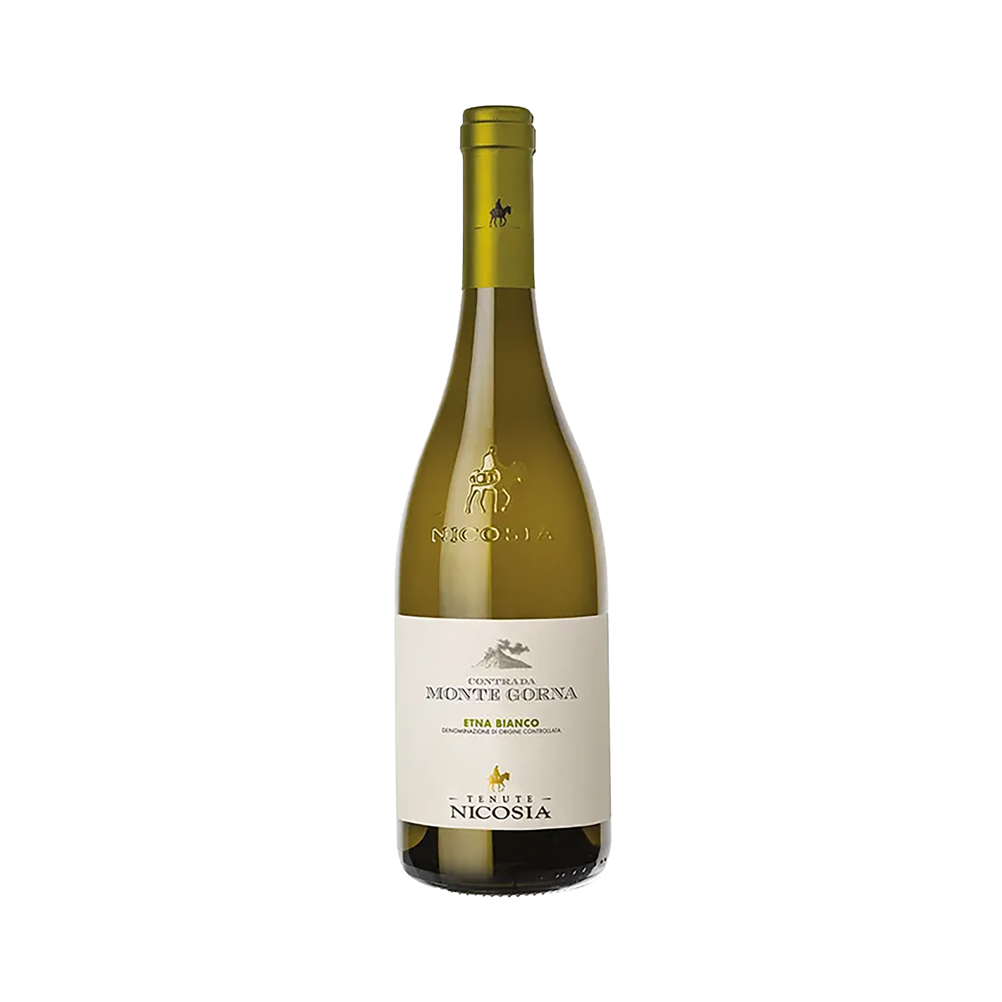 シチリア白ワイン ニコシア-エトナ ヴェルサンテ シュッド エスト ビアンコ コントラーダ モンテ ゴルナ-2022-75 Cl-生物学的-13% アルコール-8/10C