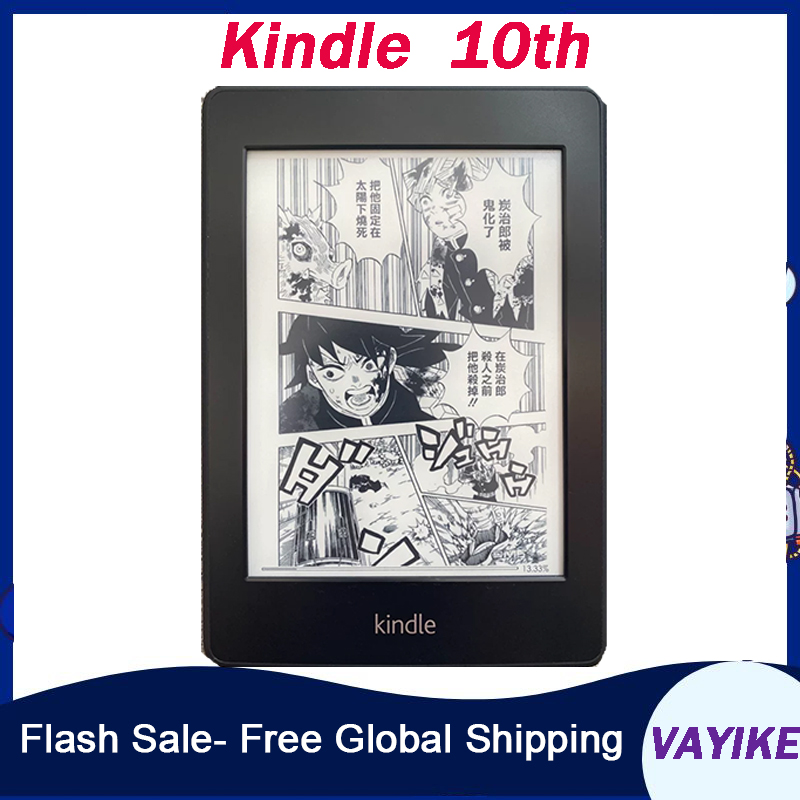 2019 Kindle 第 10 世代ユース版 6 インチ E インク タッチ スクリーン電子ブック バックライト付き読書灯 167ppi 使用、4G/8G 電子リーダー