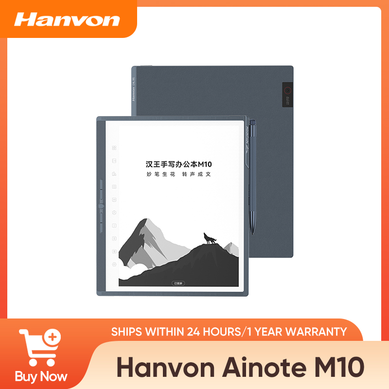 Hanvon M10 手書きスマート オフィス デバイス – ノートブック、電子リーダー付き 10.3 インチ E インク タブレット PC