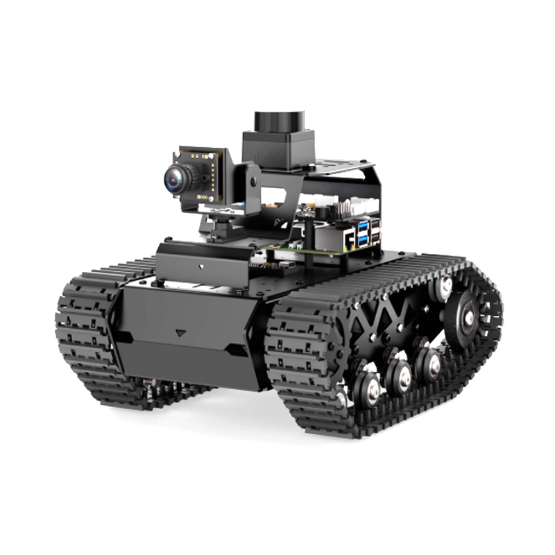 LiDAR SLAM 付き RC タンクラズベリーパイ 5 用自動運転コーディングロボット ROS2 ビデオカープログラマブルロボットサポート AI ChatGPT