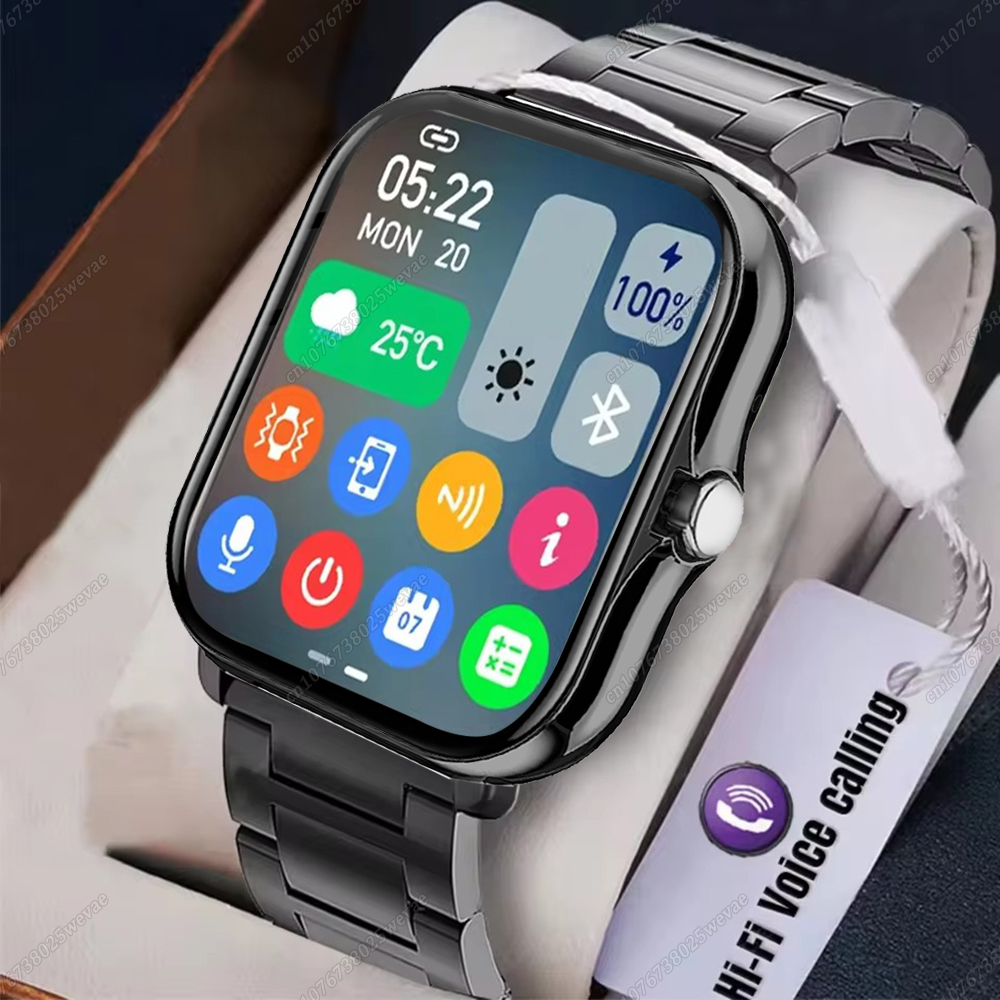 2026 新しい 1.83 インチ スマートウォッチ 着信通知 睡眠モニタリング アクティビティ追跡 スマートウォッチ Android および iOS と互換性あり