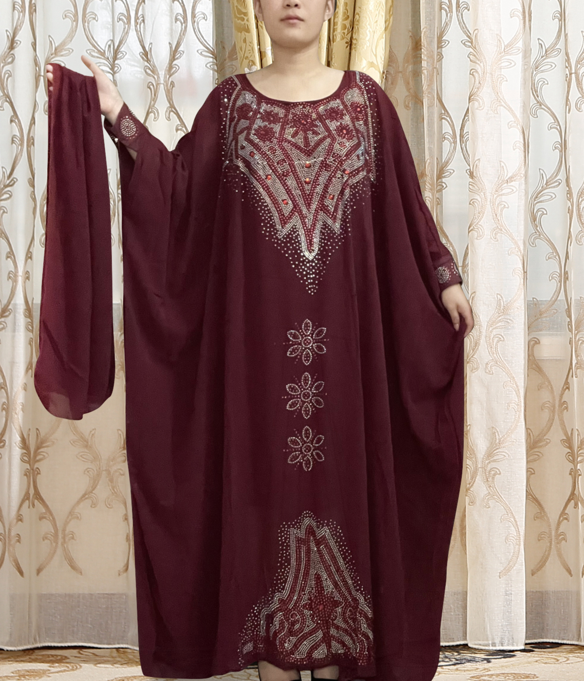 Abayas 女性のためのドバイラマダン 2022 ドバイアフリカマキシノベルティローブファム Musulmane トルコイスラム O ネック半袖スリムドレス