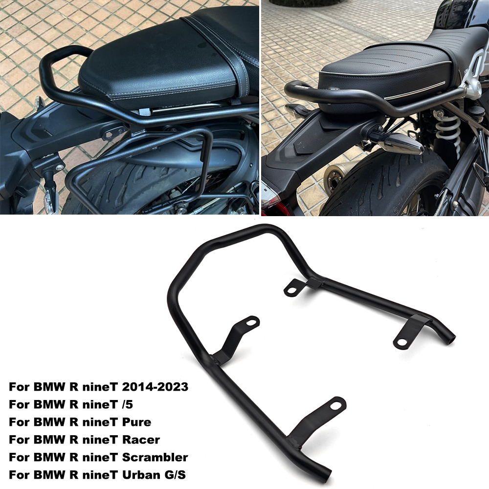 BMW R ナイン T スクランブラー R9T ピュアレーサーアーバン RnineT G/S ナイント/5 レスキューハンドル乗客グラブバーレールサドルバッグ荷物ラック