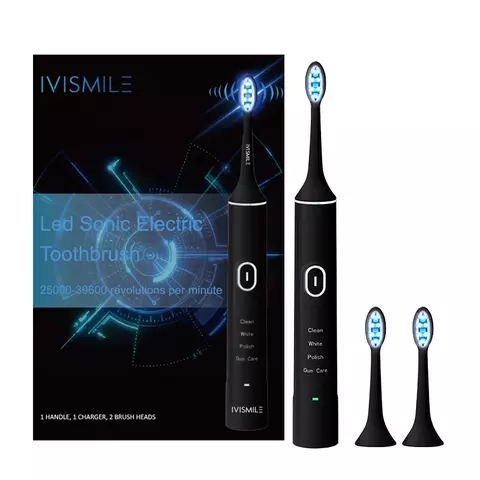 IVISMILE 歯科口腔ケアのプライベート ラベルの歯のホワイトニングは電動歯ブラシが付いているキットを導きました