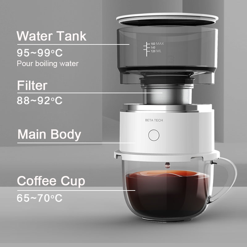 ミニコーヒーメーカーハンドプレスコーヒーマシンカフェテラコーヒーグラインダー自動ハンドドリップコーヒーアメリカーノメーカーコーヒーウェア