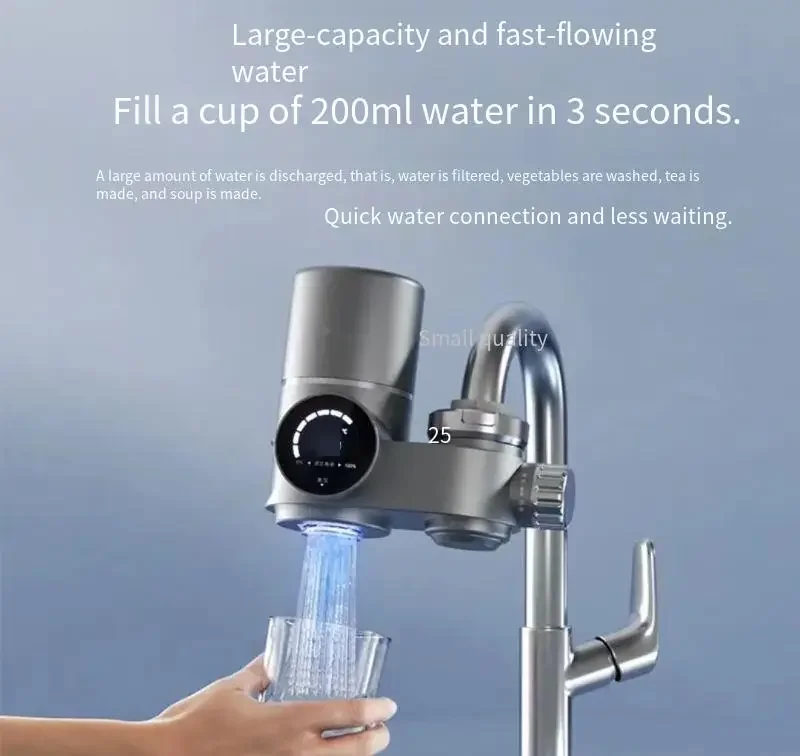 Youpin 水力蛇口 浄水器 紫外線付き 8段階微細濾過 加熱蛇口 浄水器 飲料水