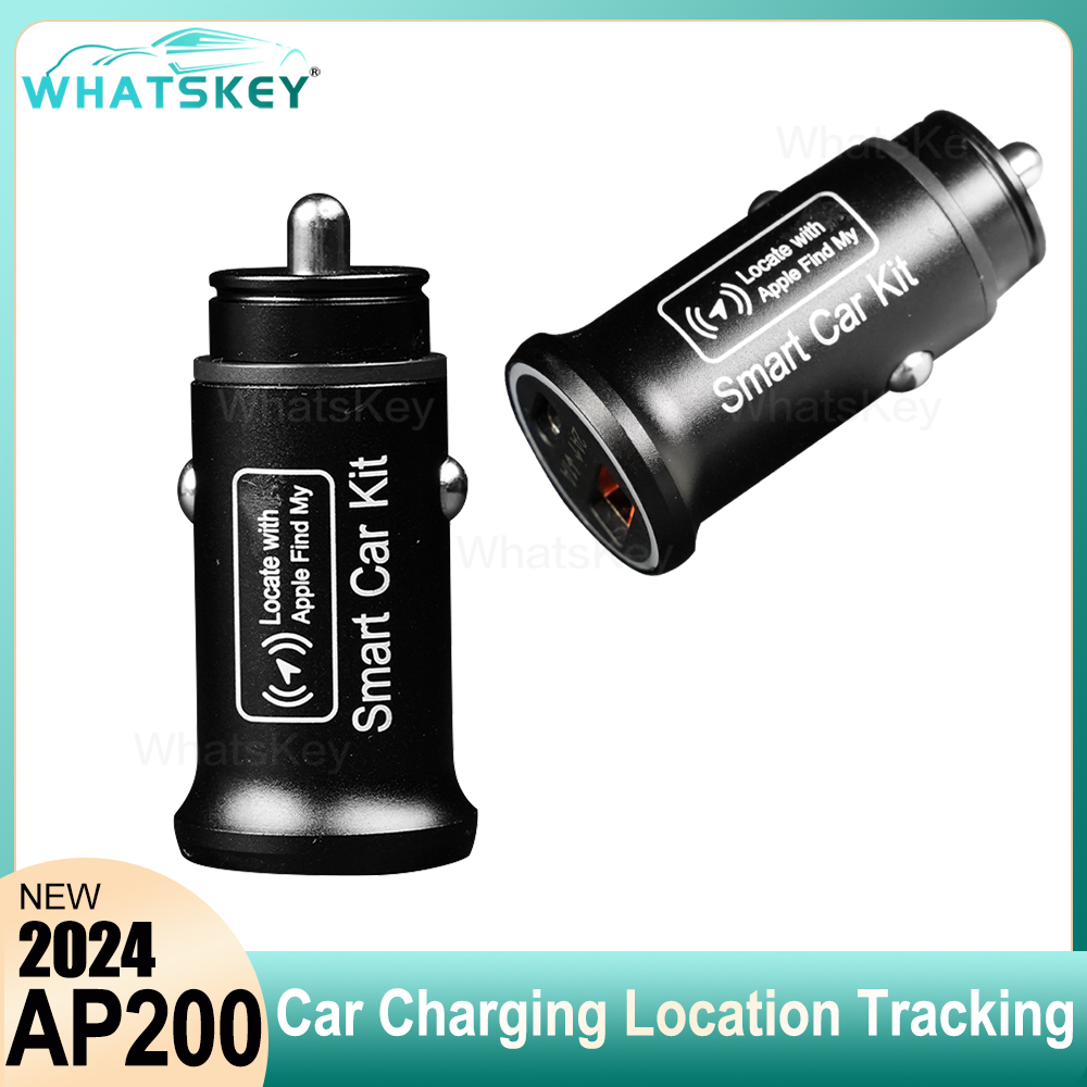AP200 20W USB 車充電電話充電器急速充電タイプ C QC3.0 iPhone GPS ロケータートラッカー Find My Apple 公式アプリ