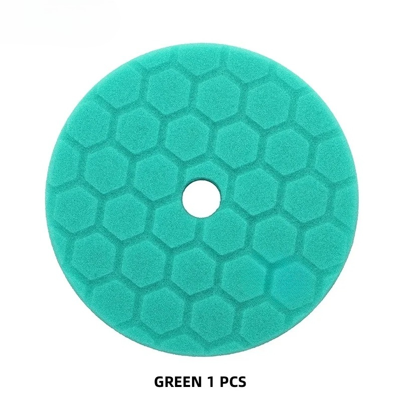 ポリッシャーは傷を除去車の修理 5 個 5 インチ車研磨パッドスポンジバフ研磨ワックスがけクリーンポリッシュバッファドリルホイール