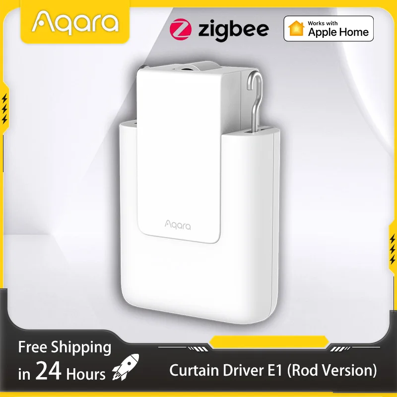 Aqara スマートカーテンドライバー E1 カーテンコンパニオンモーター Zigbee 3.0 ワイヤレスリモコン互換 Apple HomeKit
