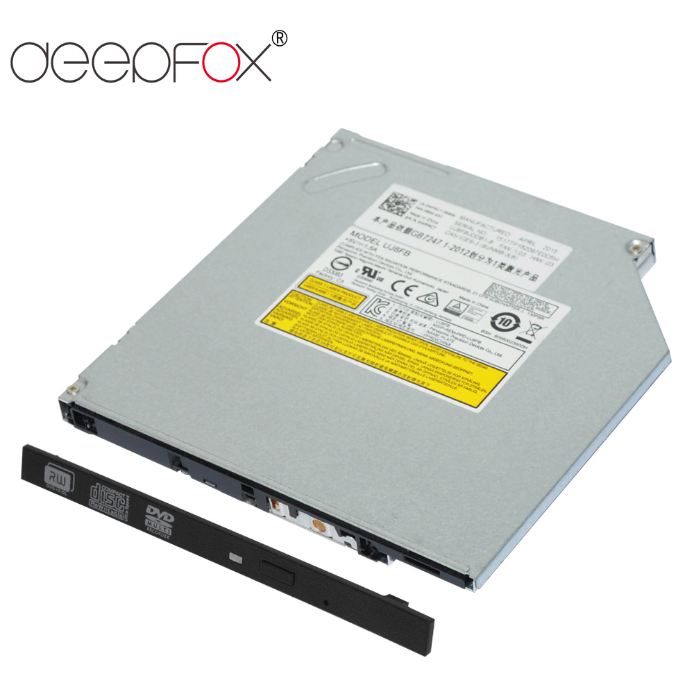 DeepFox スーパードライブ DVD CD RW バーナー ライター 9.5 ミリメートル内蔵 SATA 光学ドライブ ラップトップ ノートブック ドライブ DVD バーナー ライター