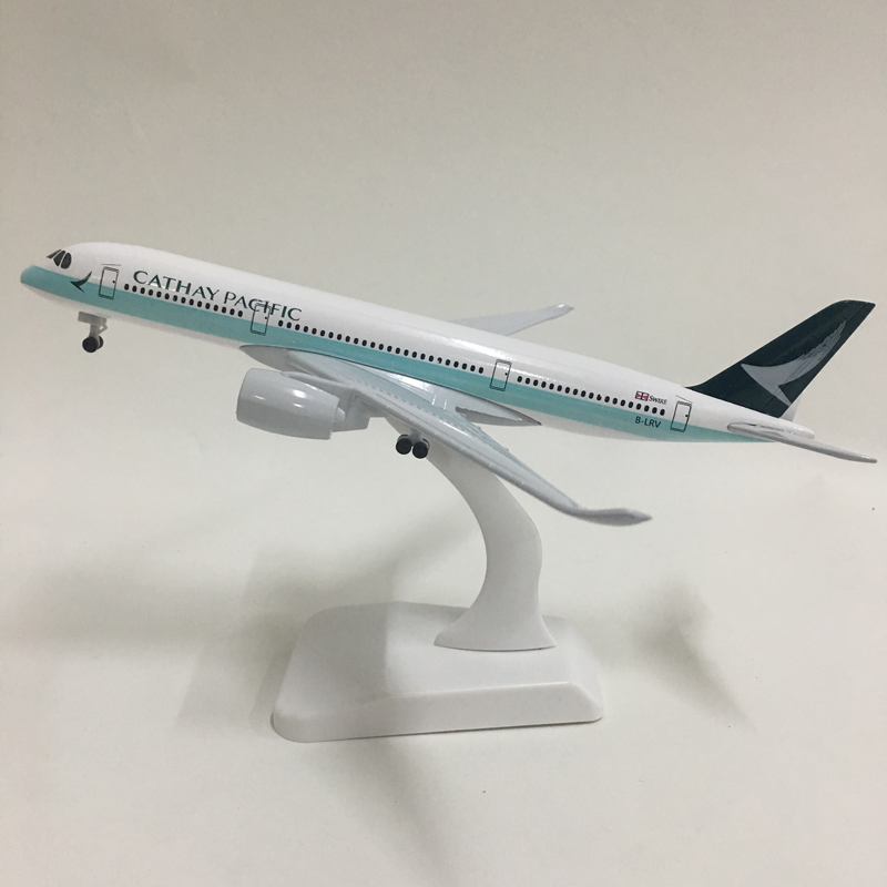 ジェイソンチュチュ 20 センチメートルキャセイパシフィック航空エアバス A350 航空機モデル飛行機飛行機ダイキャストメタル 1/300 スケール飛行機ギフトを収集
