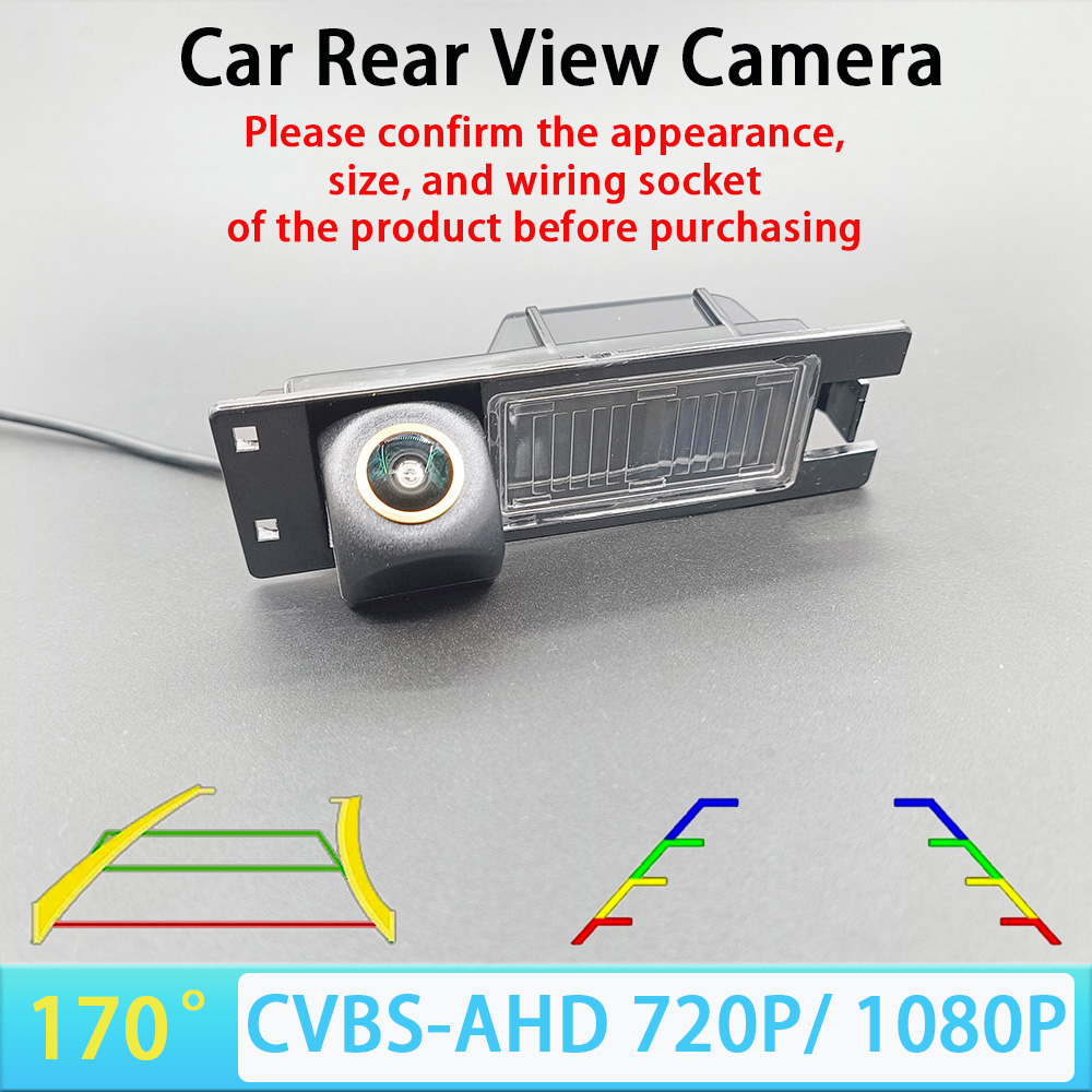 AHD1080P 170 ° 車のリアカメラブラケット付きオペルアストラ H J コルサ D メリバ A ベクトラ C ザフィーラ記章車両軌道/定規