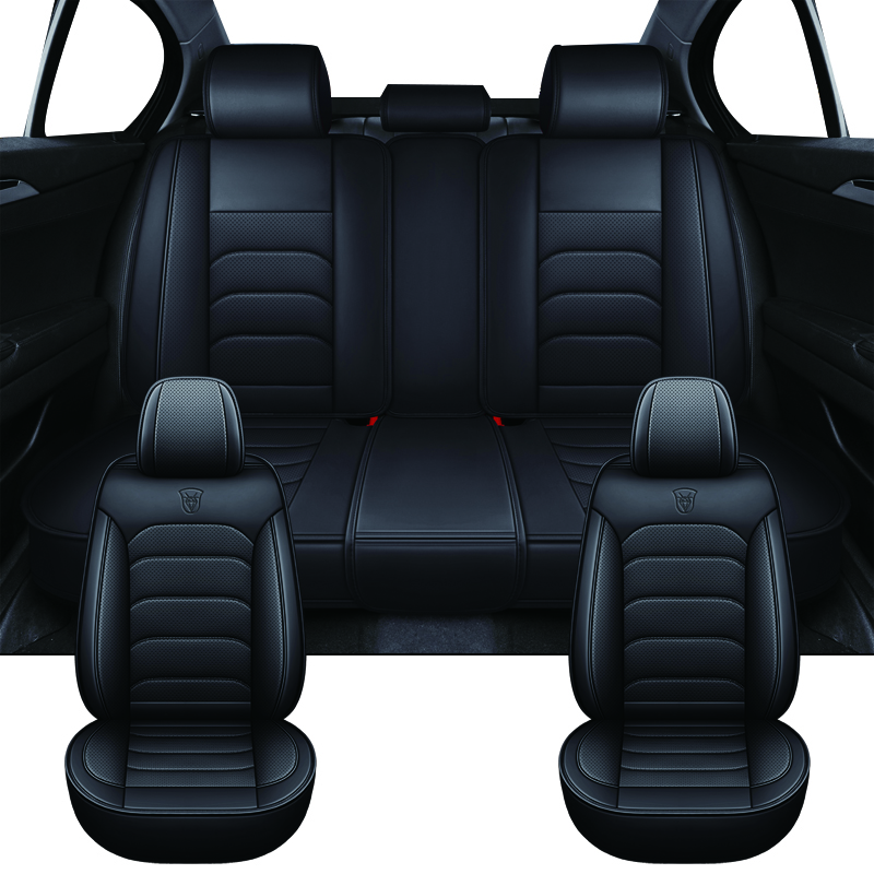 アンチスリップ Pu レザーユニバーサルカーシートカバー BMW E60 F30 X1 F48 E84 E46 E30 X3 E83 F25 E91 E90 オートインテリアアクセサリー