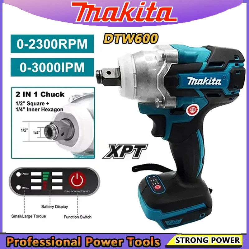マキタ DTW600 ブラシレス電動ドライバー充電式ドリルドライバーマキタ 18V バッテリードライバーマシンと互換性あり
