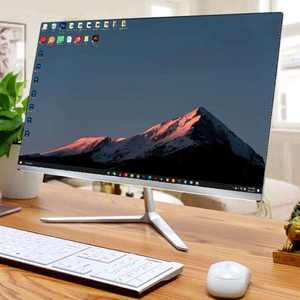 工場直販価格の格安FHD 1080P 21.5インチIPS一体型デスクトップPC（Core i3 CPU搭載、ゲーミング一体型モニター付き）。