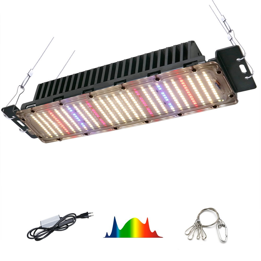 最新 300 ワット LED 量子成長ライト照明 100-265V 発電所成長ランプフルスペクトル屋内水耕成長ライト野菜ブルーム