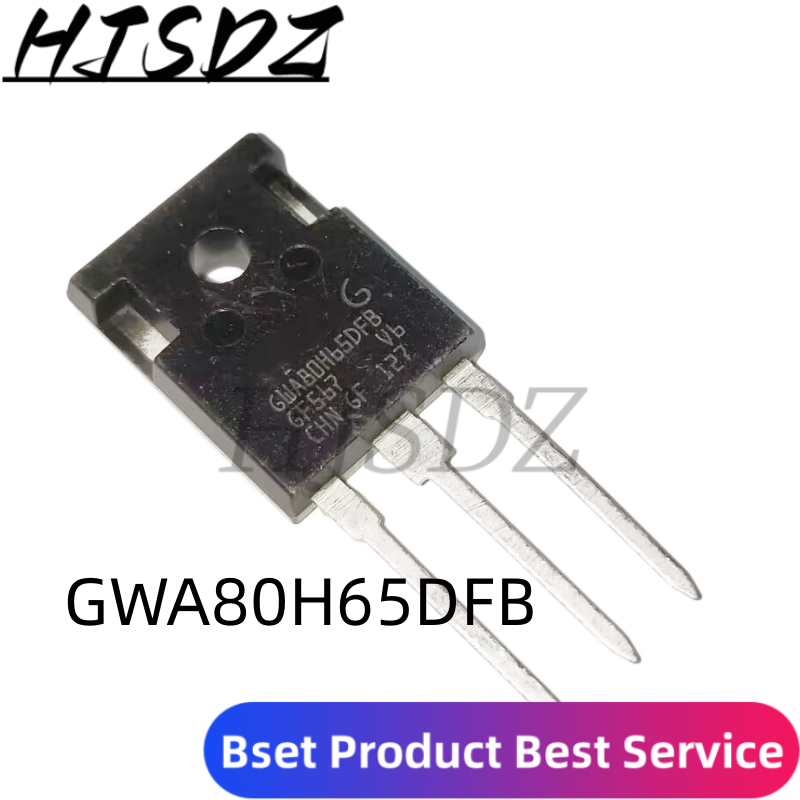 5 ピース/ロットトランジスタ MOSFET デポテンシアオリジナル GWA80H65DFB TO-247 650V 80A、ヌエボ
