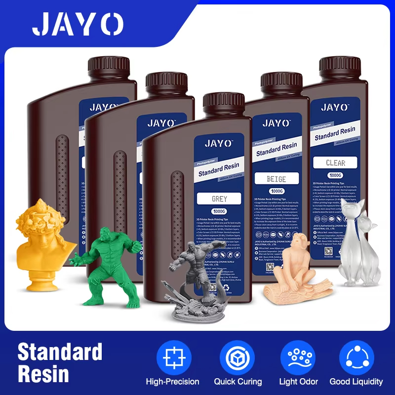 JAYO 3D 樹脂 5 キロ標準樹脂液体フォトポリマー高精度 UV 樹脂適用フォトン液晶 3D プリンタ印刷マテリア