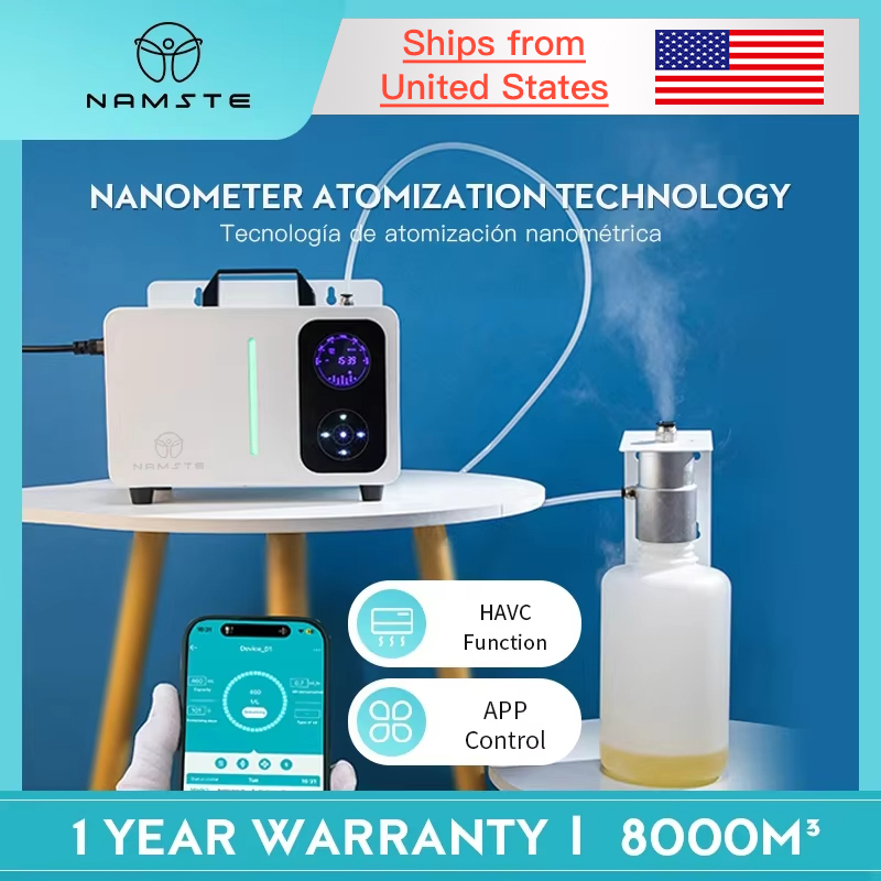NAMSTE アロマディフューザー機電気大型芳香機家庭用 HVAC システム香りマシンアプリ制御アロマ拡散