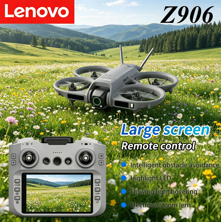レノボ Z906 4K 8K GPS ドローンプロフェッショナル FPV ブラシレスレーザー障害物回避空中光学折りたたみ Quadcopter ミニドローン