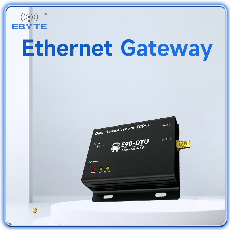 LoRa ワイヤレスデータ伝送ゲートウェイ 400/900Mhz イーサネットゲートウェイ 22/30dBm CDEBYTE MQTT RSSI LBT Modbus ワイヤレスラジオ
