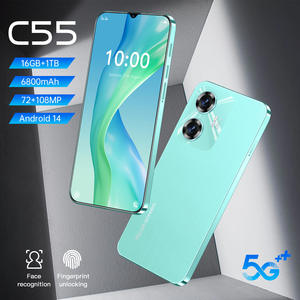 2026年新型 クロスボーダー対応 8コア CDMA 携帯電話 C55 大容量メモリ搭載スマートフォン Android 14 指紋認証 - メーカー直販