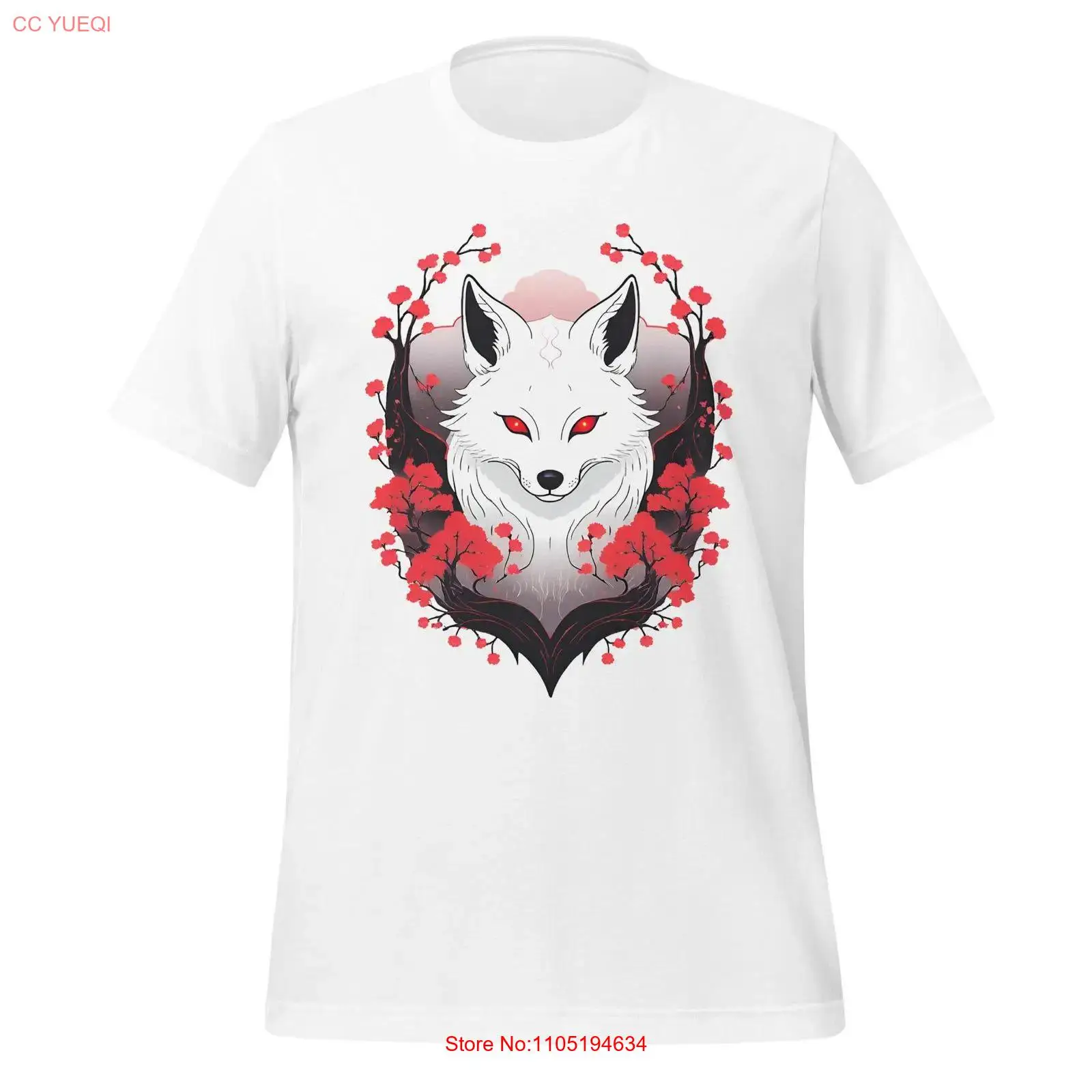 ミスティックフォックス tシャツ妖精かわいい精神動物愛好家キツネ Tシャツヴィンテージウォッシュユニセックススタイリッシュなファッションストリートカジュアル