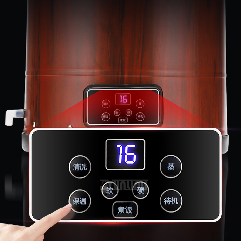 自動 40L 米蒸しバケツ商業大容量炊飯器デスクトップ Ollas Arroceras