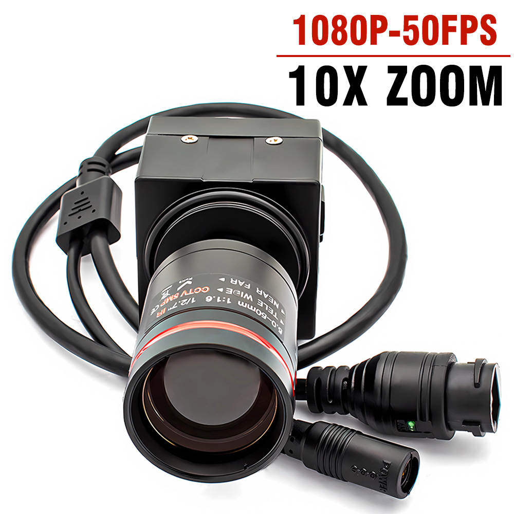 1080P POE 監視カメラ IP Onvif H.265 RTSP 50FPS 高速モーションカメラ 5-50 ミリメートル M12 レンズビデオセキュリティウェブカメラ NVR 用