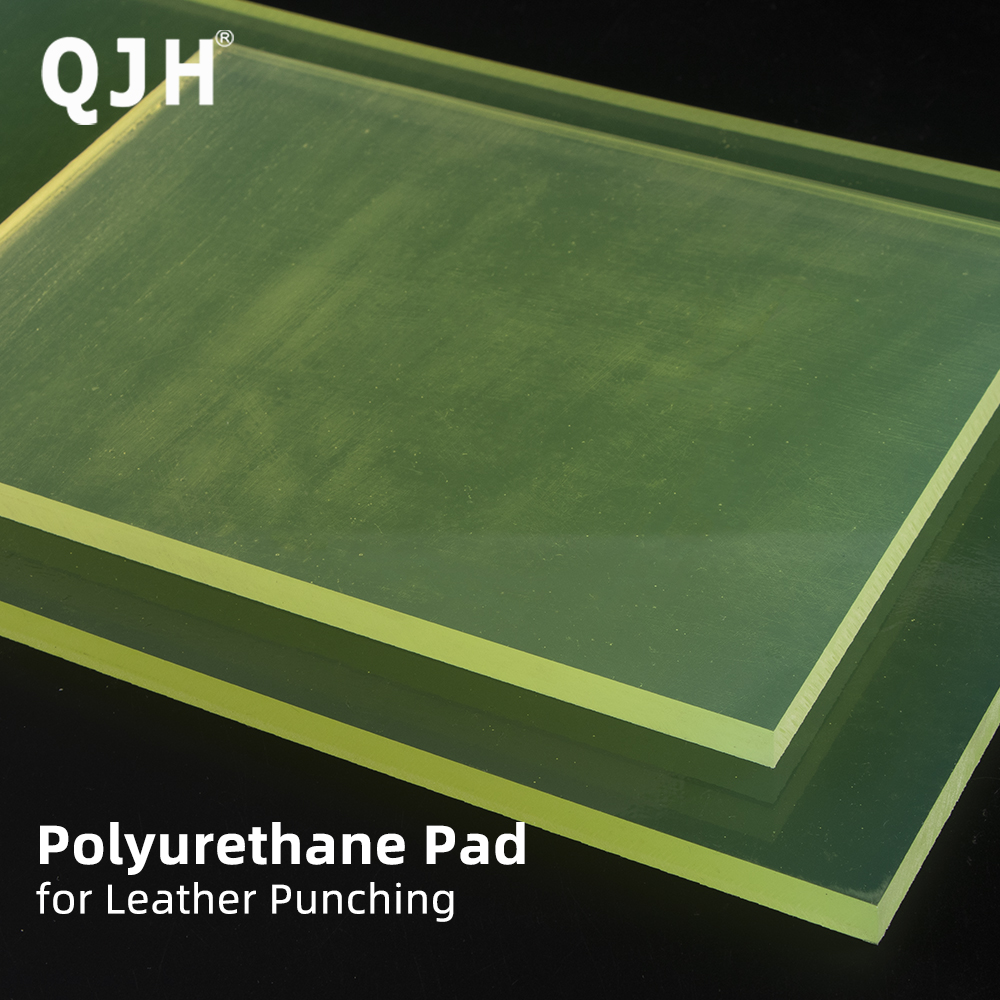 QJH Leather Punch Mat Cutting Board Pounding Pad Stamping Hole Bag Punch Tool Rubber Mute Board for Leather Working DIY Craft